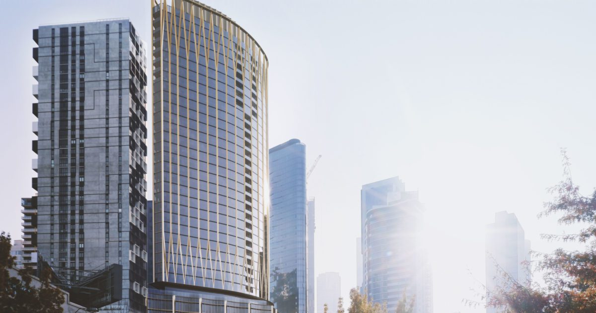 344 City Road project in Southbank, Victoria