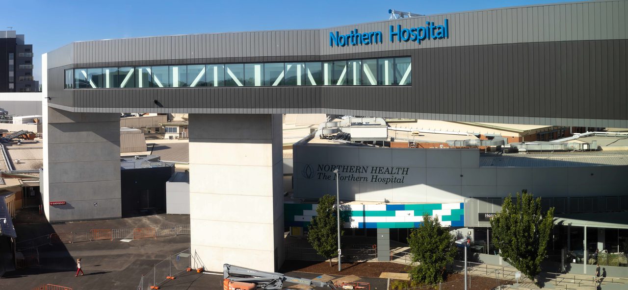 Northern Hospital Mental Health Beds project in Epping, Victoria